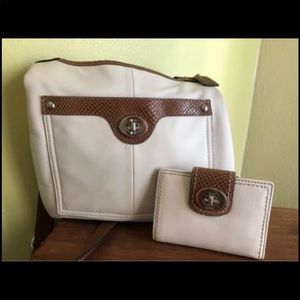 Coach hand bag and wallet